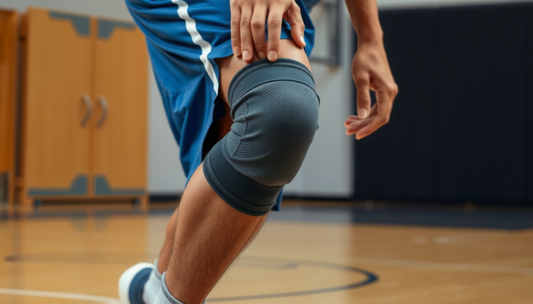 meilleure genouillère basket