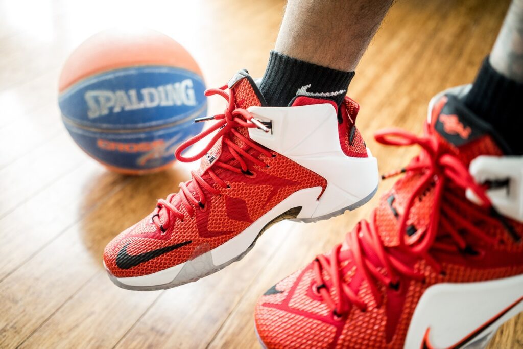 basket blessures équipements